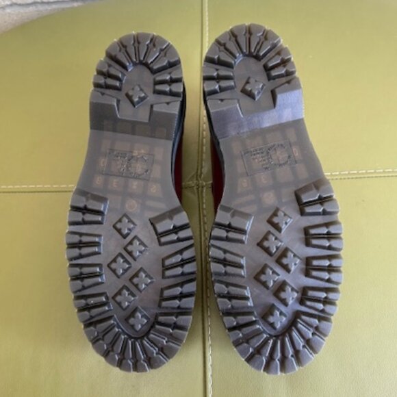 Dr. Martens Bethan cherry red platform mary jane size US W 11 / UK 9 - Picture 7 of 8